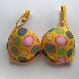 Colorful Padded Bra 34DD